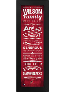 Imperial Arizona Diamondbacks Personalized Family Sign