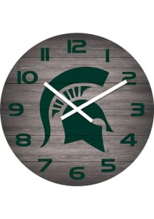 Michigan State Spartans Weathered 16in Wall Clock