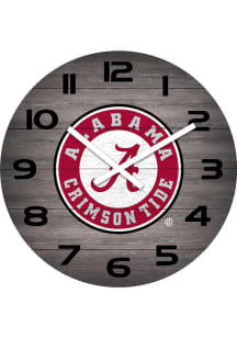 Alabama Crimson Tide Weathered 16in Wall Clock