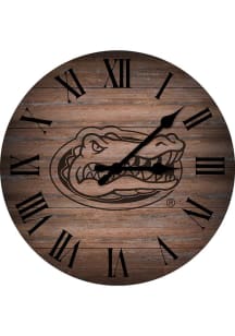 Florida Gators Rustic 16in Wall Clock