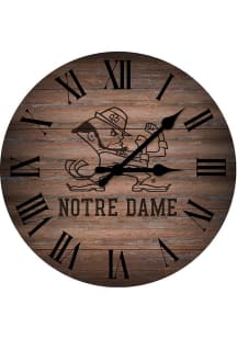 Notre Dame Fighting Irish Rustic 16in Wall Clock