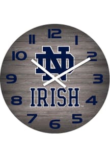 Notre Dame Fighting Irish Weathered 16in Wall Clock