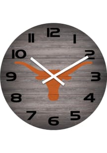 Texas Longhorns Weathered 16in Wall Clock