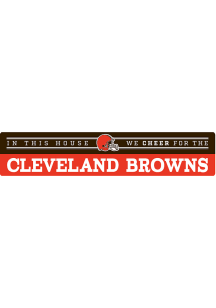 Imperial Cleveland Browns 27in We Wood Sign