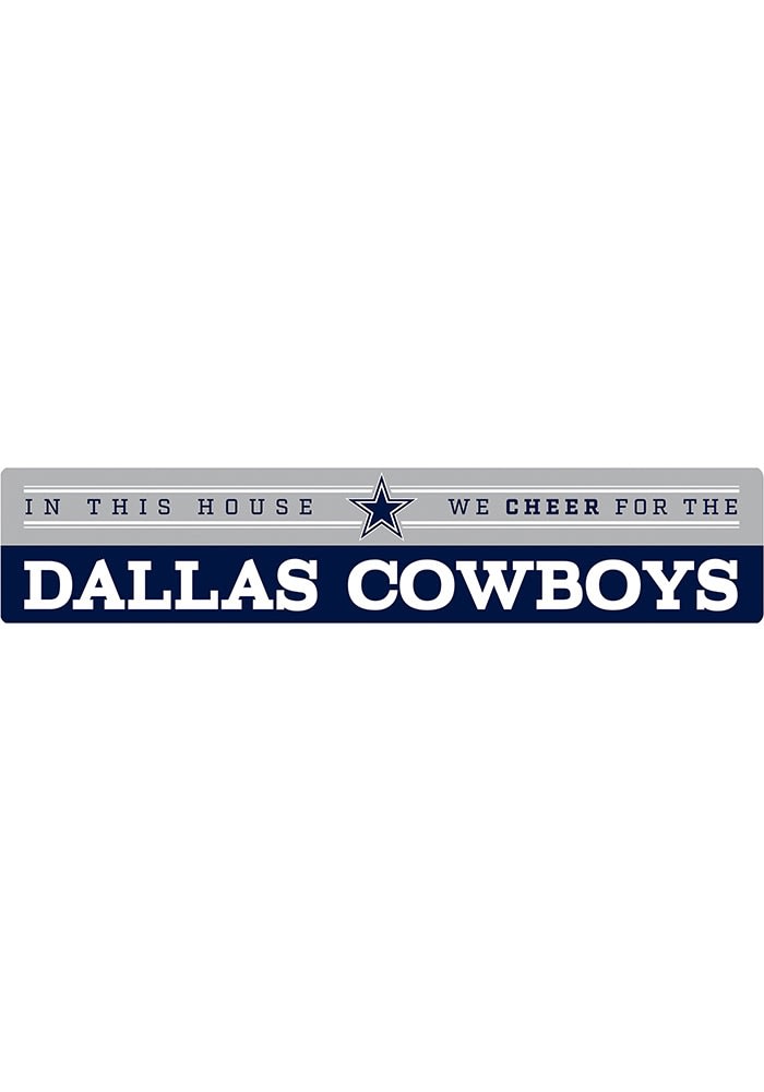 Imperial Dallas Cowboys 27in We Wood Sign, Blue, Size NA, Rally House