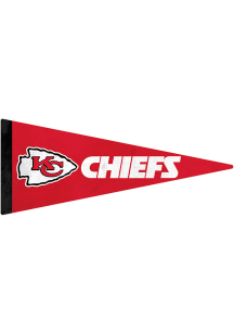 Imperial Kansas City Chiefs 30in Wood Pennant Sign