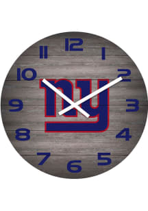 New York Giants Weathered 16in Wall Clock