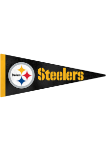 Imperial Pittsburgh Steelers 30in Wood Pennant Sign