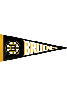 Imperial Boston Bruins 30in Wood Pennant Sign