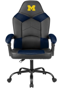 Black Michigan Wolverines Oversized Gaming Chair