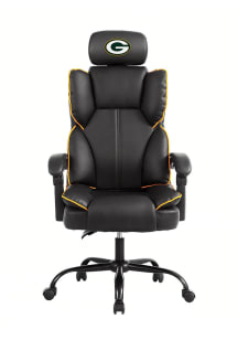 Imperial Green Bay Packers Champ Black Gaming Chair