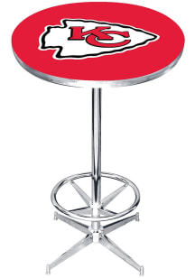 Kansas City Chiefs Logo Pub Table
