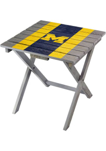 Michigan Wolverines Adirondack Folding Table