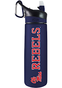 Ole Miss Rebels 24oz Tritan Plastic Water Bottle