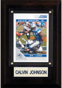Calvin Johnson Detroit Lions 4x6 Player Plaque