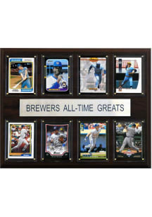 Milwaukee Brewers 12x15 All-Time Greats Plaque