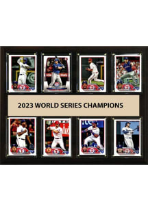 Texas Rangers 2023 WS Champs 12x15 Plaque