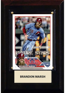 Brandon Marsh Philadelphia Phillies 4x6 Player Plaque