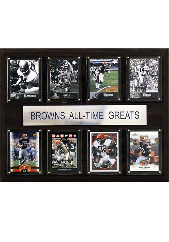 Cleveland Browns 12x15 All-Time Greats Player Plaque