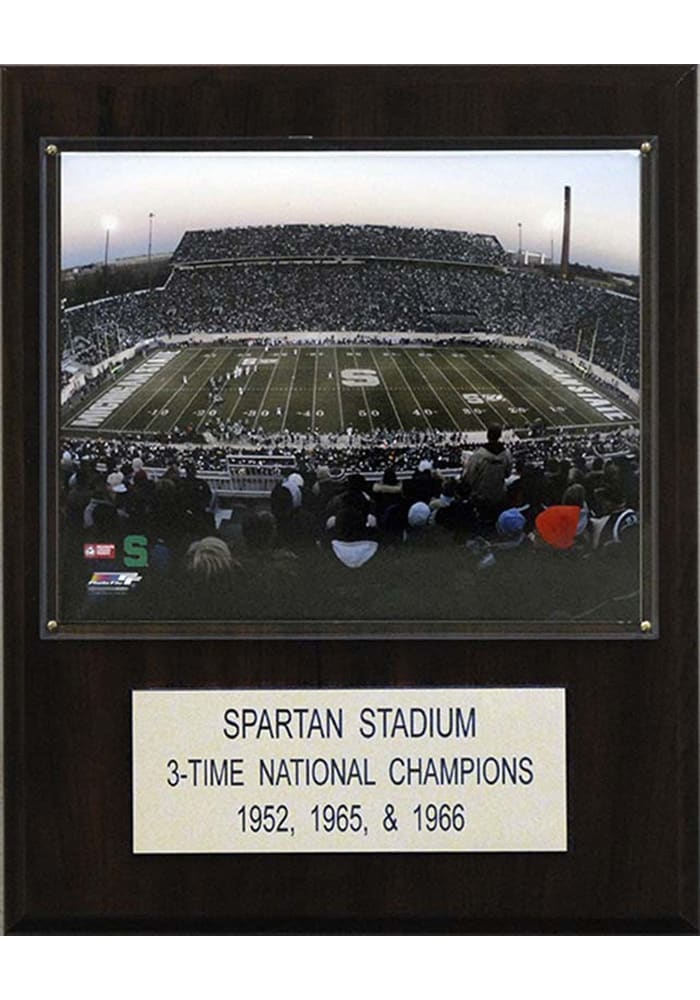 Michigan State Spartans 12x15 Stadium Photo Plaque