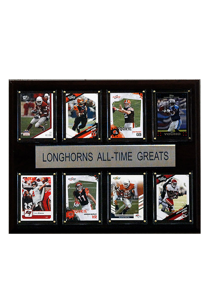Texas Longhorns 12x15 All-Time Greats Player Plaque