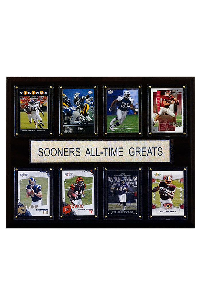 Oklahoma Sooners 12x15 All-Time Greats Player Plaque