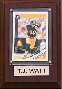 TJ Watt Pittsburgh Steelers TJ Watt 4x6 Player Plaque
