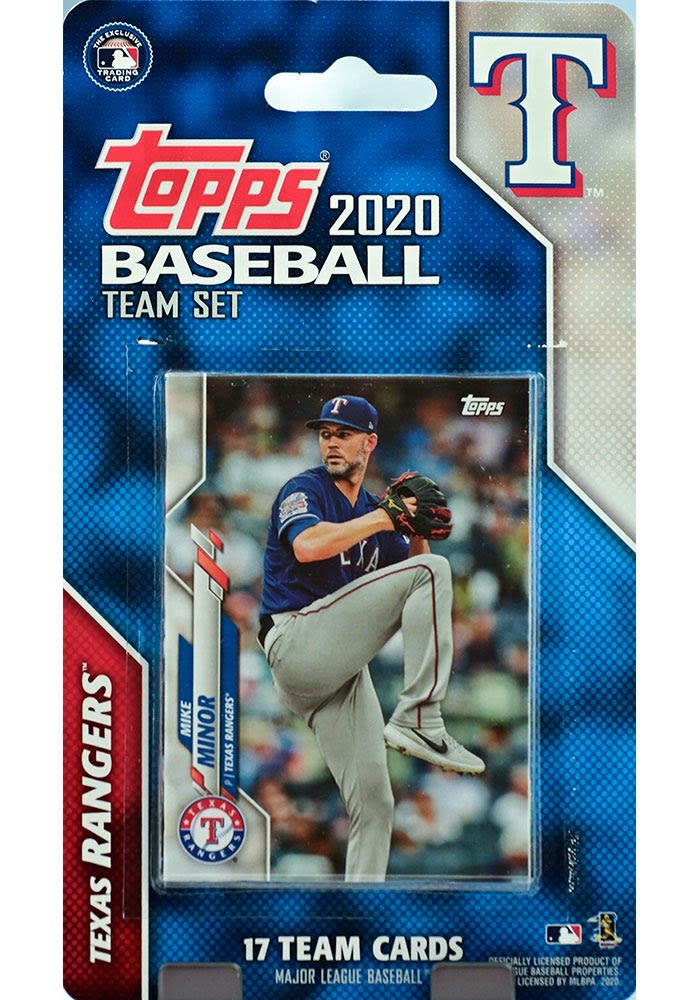 Texas Rangers 2020 Team Set Collectible Baseball Cards