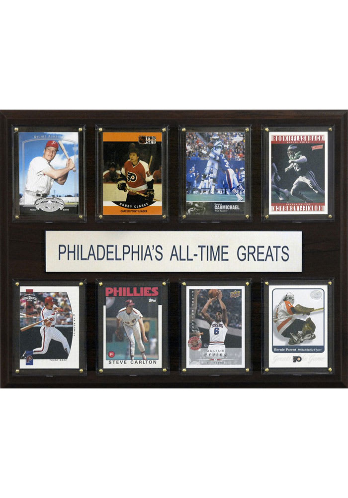 Philadelphia 12x15 All-Time Greats Player Plaque