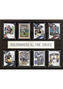 Brown Purdue Boilermakers All-Time Greats Player Plaque