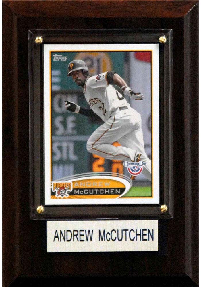 MLB 4x6 Andrew McCutchen Pittsburgh Pirates Player Plaque - C and I  Collectibles