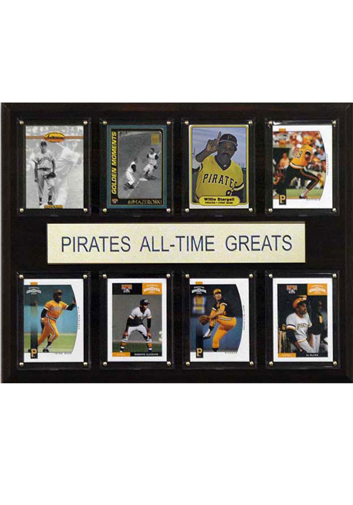 Pittsburgh Pirates 12x15 All-Time Greats Player Plaque