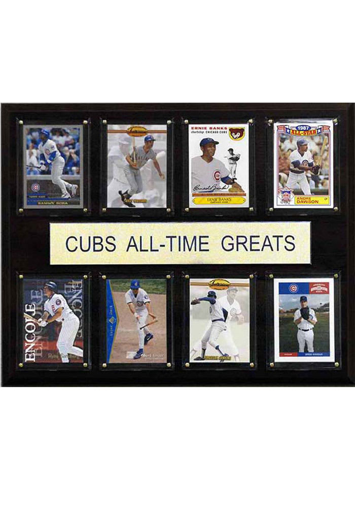 Chicago Cubs 12x15 All-Time Greats Player Plaque