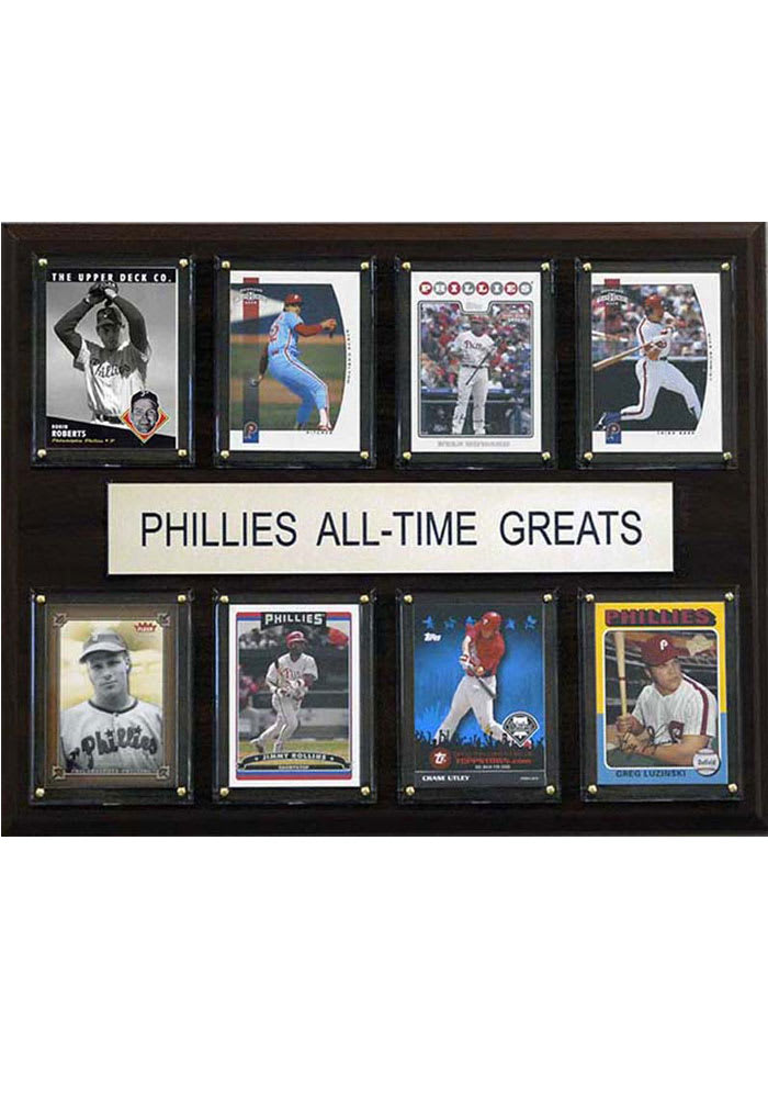 Philadelphia Phillies 12x15 All-Time Greats Player Plaque