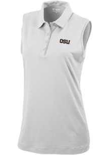 Columbia Oregon State Beavers Womens White Heat Seal Tend the Ball Tank Top