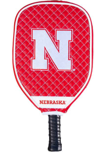 Red Nebraska Cornhuskers Quilted Cover Pickleball Paddles