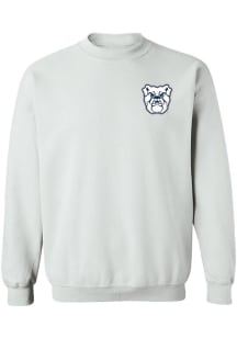 Vive La Fete Butler Bulldogs Womens White Impressions Crew Sweatshirt