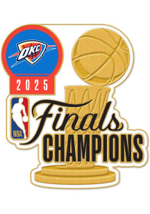 Oklahoma City Thunder Souvenir 2025 Finals Champs Pin - Blue