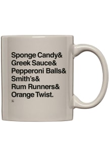 ERIE White Eats &amp; Treats Mug 11oz CERAMIC
