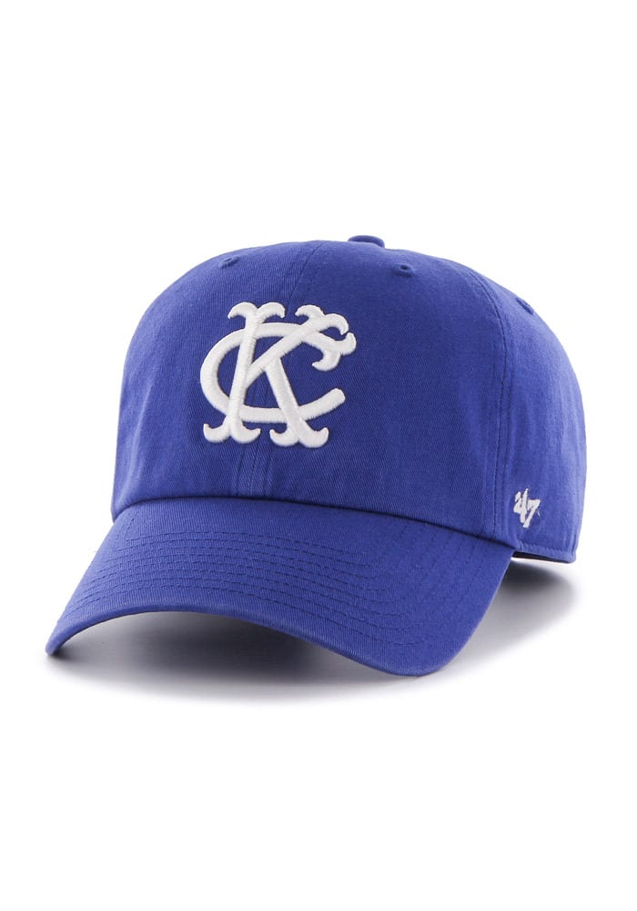 47 Brand Men's Light Blue Kansas City Royals Area Code City Connect Clean  Up Adjustable Hat