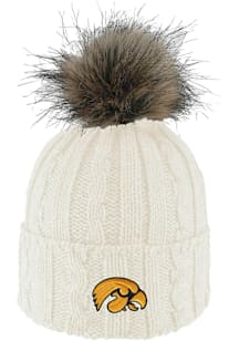 LogoFit Iowa Hawkeyes White Alps Womens Knit Hat