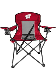 Red Wisconsin Badgers Tailback Folding Chair