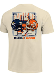 Bowling Green Falcons Ivory Football Battle of I-75 Short Sleeve T Shirt
