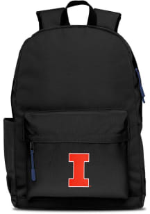 Mojo Illinois Fighting Illini Black Campus Laptop Backpack