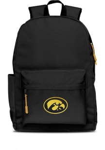 Mojo Iowa Hawkeyes Black Campus Laptop Backpack