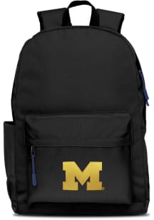 Mojo Michigan Wolverines Black Campus Laptop Backpack