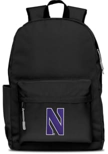 Mojo Northwestern Wildcats Black Campus Laptop Backpack