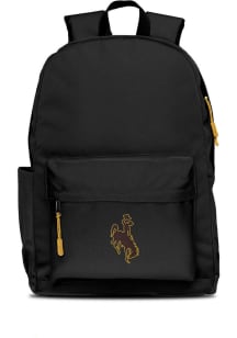 Mojo Wyoming Cowboys Black Campus Laptop Backpack