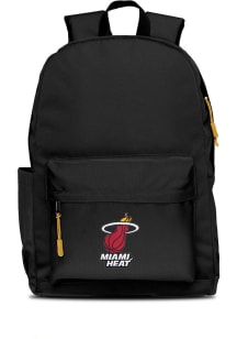 Mojo Miami Heat Black Campus Laptop Backpack