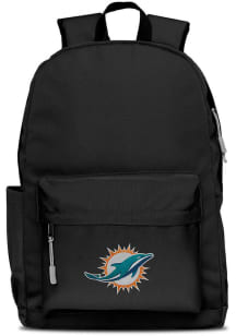 Mojo Miami Dolphins Black Campus Laptop Backpack